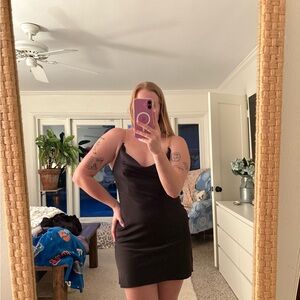 Urban Outfitters Black Cocktail Mini Dress